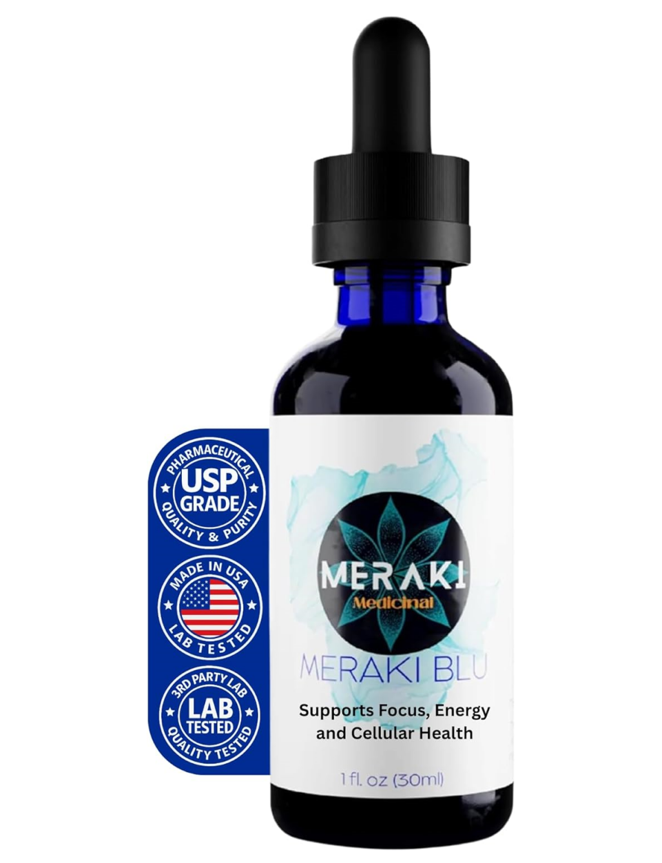 Meraki Blu USP Grade Methylene Blue 150mg